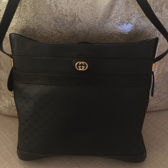 Authentic Vintage Gucci – GG Monogram & Leather Trim - Picture 5 of 5